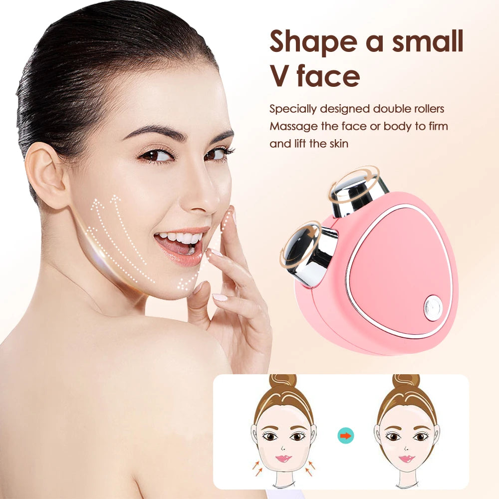 Facial Massager for Face Massager Face Lifting Microcurrent Roller Massager Facial Microcurrent Device Massage Face Lift Machine